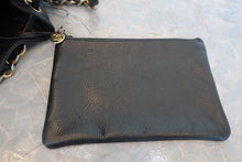 画像をギャラリービューアに読み込む, CHANEL/シャネル ココマーク巾着チェーンショルダーバッグ キャビアスキン ブラック/ゴールド金具 ショルダーバッグ 800020271