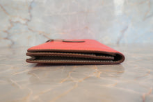 Load image into Gallery viewer, HERMES  Bearn Soufflet Epsom leather Rose jaipur/Etoupe gray □P Engraving Wallet 700040093