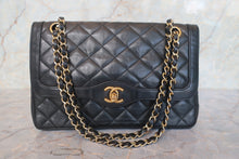画像をギャラリービューアに読み込む, CHANEL/シャネル マトラッセチェーンショルダーバッグ ラムスキン ブラック/ゴールド金具 ショルダーバッグ 800010105