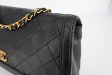 画像をギャラリービューアに読み込む, CHANEL/シャネル マトラッセチェーンショルダーバッグ ラムスキン ブラック/ゴールド金具 ショルダーバッグ 800090180