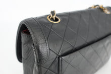 画像をギャラリービューアに読み込む, CHANEL/シャネル マトラッセチェーンショルダーバッグ ラムスキン ブラック/ゴールド金具 ショルダーバッグ 800090180