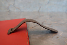 Load image into Gallery viewer, HERMES  Bearn Soufflet Epsom leather Rose jaipur/Etoupe gray □P Engraving Wallet 700040093