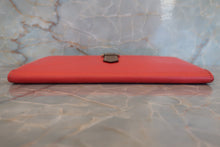 Load image into Gallery viewer, HERMES  Bearn Soufflet Epsom leather Rose jaipur/Etoupe gray □P Engraving Wallet 700040093