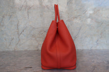 画像をギャラリービューアに読み込む, HERMES/エルメス ガーデンパーティPM ネゴンダ カプシーヌ □Q刻印 トートバッグ 700110002