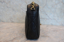 Load image into Gallery viewer, CHANEL Matelasse fringe chain shoulder bag Lambskin Black/Gold hadware Shoulder bag 800080131