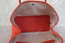 画像をギャラリービューアに読み込む, HERMES/エルメス ガーデンパーティPM ネゴンダ カプシーヌ □Q刻印 トートバッグ 700110002