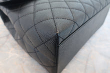 画像をギャラリービューアに読み込む, CHANEL/シャネル マトラッセ台形ハンドバッグ キャビアスキン ブラック/ゴールド金具 ハンドバッグ 800020270