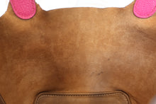 Load image into Gallery viewer, HERMES PICOTIN PM Bi-color Chevre myzore goatskim Etoupe gray/Rose shocking □K Engraving Hand bag 700050220