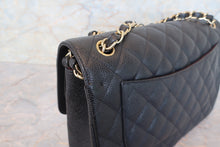 画像をギャラリービューアに読み込む, CHANEL/シャネル 中マトラッセWフラップチェーンショルダーバッグ キャビアスキン ブラック/ゴールド金具 ショルダーバッグ 700110032