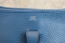 Load image into Gallery viewer, HERMES EVELYNE 3PM Clemence leather Mykonos □O Engraving Shoulder bag 800050154