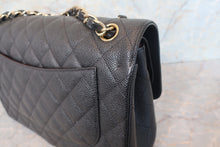 画像をギャラリービューアに読み込む, CHANEL/シャネル 中マトラッセWフラップチェーンショルダーバッグ キャビアスキン ブラック/ゴールド金具 ショルダーバッグ 700110032