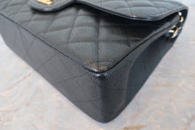 画像をギャラリービューアに読み込む, CHANEL/シャネル 中マトラッセWフラップチェーンショルダーバッグ キャビアスキン ブラック/ゴールド金具 ショルダーバッグ 700110032