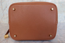 Load image into Gallery viewer, HERMES PICOTIN LOCK MM Clemence leather Gold C Engraving Hand bag 700050257