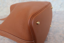 Load image into Gallery viewer, HERMES PICOTIN LOCK MM Clemence leather Gold C Engraving Hand bag 700050257
