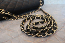 画像をギャラリービューアに読み込む, CHANEL/シャネル 中マトラッセWフラップチェーンショルダーバッグ キャビアスキン ブラック/ゴールド金具 ショルダーバッグ 700110032