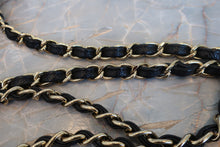 画像をギャラリービューアに読み込む, CHANEL/シャネル 中マトラッセWフラップチェーンショルダーバッグ キャビアスキン ブラック/ゴールド金具 ショルダーバッグ 700110032