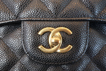 画像をギャラリービューアに読み込む, CHANEL/シャネル 中マトラッセWフラップチェーンショルダーバッグ キャビアスキン ブラック/ゴールド金具 ショルダーバッグ 700110032