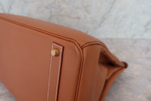 画像をギャラリービューアに読み込む, HERMES/エルメス バーキン40 クシュベル ゴールド □A刻印 ハンドバッグ 700070232