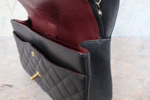 画像をギャラリービューアに読み込む, CHANEL/シャネル 中マトラッセWフラップチェーンショルダーバッグ キャビアスキン ブラック/ゴールド金具 ショルダーバッグ 700110032