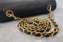 Load image into Gallery viewer, CHANEL Diana matelasse chain shoulder bag Lambskin Black/Gold hadware Shoulder bag 700120110