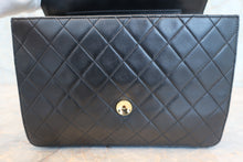 將圖片載入圖庫檢視器 CHANEL/シャネル マトラッセプッシュロックチェーンショルダーバッグ ラムスキン ブラック/ゴールド金具 ショルダーバッグ 800080136
