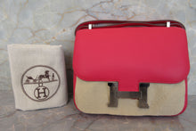 将图片加载到图库查看器,HERMES CONSTANCE3 MINI Swift leather Rose extreme C刻印 Shoulder bag 700020184