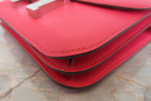 將圖片載入圖庫檢視器 HERMES/エルメス コンスタンス3 ミニ ヴォースイフト ローズエクストリーム C刻印 ショルダーバッグ 700020184
