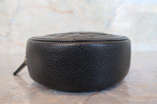 画像をギャラリービューアに読み込む, CHANEL/シャネル ココマークラウンドチェーンショルダーバッグ キャビアスキン ブラック/ゴールド金具 ショルダーバッグ 700110031