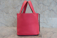 Load image into Gallery viewer, HERMES PICOTIN LOCK PM Clemence leather Rose extreme A Engraving Hand bag 800070102