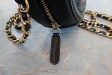 画像をギャラリービューアに読み込む, CHANEL/シャネル ココマークラウンドチェーンショルダーバッグ キャビアスキン ブラック/ゴールド金具 ショルダーバッグ 700110031