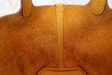 Load image into Gallery viewer, HERMES PICOTIN LOCK PM Clemence leather Jaune ambre Y Engraving Hand bag 700090184