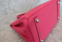Load image into Gallery viewer, HERMES CANDY BIRKIN 25 Epsom leather Rose tyrien/Ruby □O Engraving Hand bag 700070073