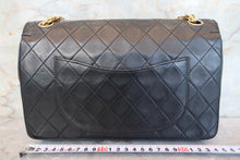 画像をギャラリービューアに読み込む, CHANEL/シャネル マトラッセチェーンショルダーバッグ ラムスキン ブラック/ゴールド金具 ショルダーバッグ 700110039