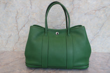 画像をギャラリービューアに読み込む, HERMES/エルメス ガーデンパーティTPM ネゴンダ グリーン □N刻印 トートバッグ 800010139