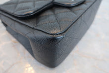 Load image into Gallery viewer, CHANEL Mini Matelasse single flap chain shoulder bag Caviar skin Black/Silver hadware Shoulder bag 800050035