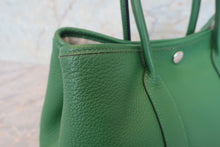 画像をギャラリービューアに読み込む, HERMES/エルメス ガーデンパーティTPM ネゴンダ グリーン □N刻印 トートバッグ 800010139