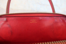 Load image into Gallery viewer, HERMES/BOLIDE 27 Graine Couchevel leather Rouge vif 〇X Engraving Shoulder bag 800010093