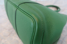 画像をギャラリービューアに読み込む, HERMES/エルメス ガーデンパーティTPM ネゴンダ グリーン □N刻印 トートバッグ 800010139