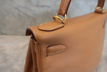 将图片加载到图库查看器,HERMES KELLY 28 Graine Couchevel leather Natural □D刻印 Shoulder bag 800070084