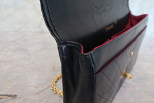 画像をギャラリービューアに読み込む, CHANEL/シャネル マトラッセチェーンショルダーバッグ ラムスキン ブラック/ゴールド金具 ショルダーバッグ 700110039