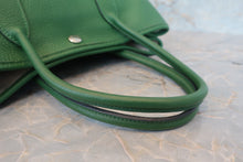 画像をギャラリービューアに読み込む, HERMES/エルメス ガーデンパーティTPM ネゴンダ グリーン □N刻印 トートバッグ 800010139