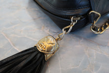 將圖片載入圖庫檢視器 CHANEL/シャネル マトラッセフリンジチェーンショルダーバッグ ラムスキン ブラック/ゴールド金具 ショルダーバッグ 700090067
