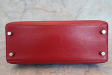 将图片加载到图库查看器,HERMES KELLY 25 Epsom leather Rouge □L刻印 Shoulder bag 700080125