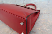 将图片加载到图库查看器,HERMES KELLY 25 Epsom leather Rouge □L刻印 Shoulder bag 700080125