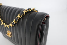 画像をギャラリービューアに読み込む, CHANEL/シャネル マドモアゼルチェーンショルダーバッグ ラムスキン ブラック/ゴールド金具 ショルダーバッグ 800090237