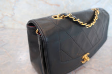 画像をギャラリービューアに読み込む, CHANEL/シャネル ダイアナマトラッセチェーンショルダーバッグ ラムスキン ブラック/ゴールド金具 ショルダーバッグ 700110016
