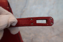 將圖片載入圖庫檢視器 HERMES/エルメス ケリー25 ヴォーエプソン ルージュ □L刻印 ショルダーバッグ 700080125