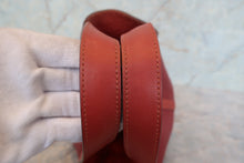 将图片加载到图库查看器,HERMES PICOTIN LOCK TOUCH PM Clemence leather/Swift leather Rouge H/Brique □R刻印 Hand bag 800010138