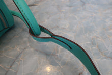 Load image into Gallery viewer, HERMES LINDY 34 Swift leather Lagon □K Engraving Shoulder bag 700060046