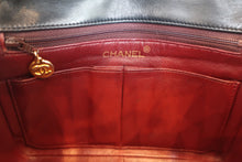 Load image into Gallery viewer, CHANEL Mini Matelasse single flap chain shoulder bag Lambskin Black/Gold hadware Shoulder bag 800030023